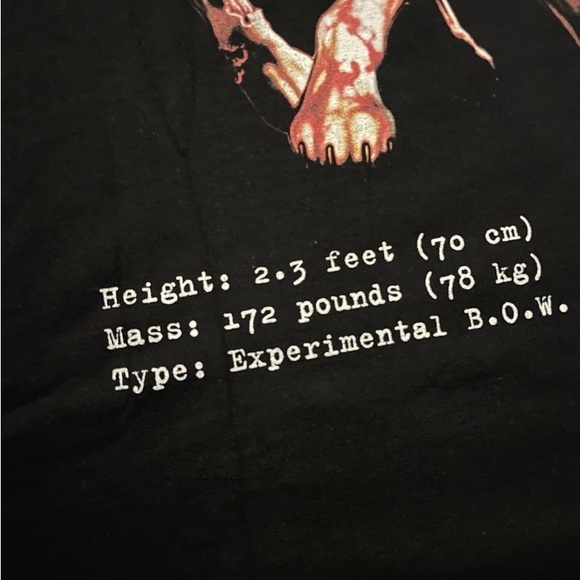 Resident Evil Cerberus Zombie Dog T-Shirts - Picture 7 of 7